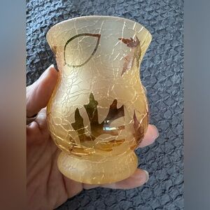 Bundle $3 for 10 Yankee Candle Co votive holder with fall colors and leaves. NWT